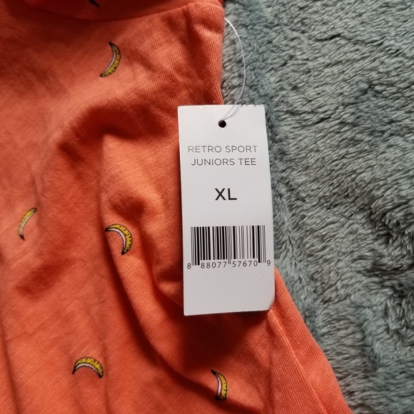 Banana Print Juniors Tee - Picture 4 of 4